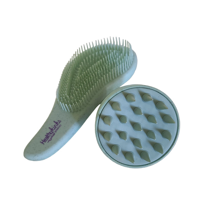 HKB Scalp & Detangle Brush Combo